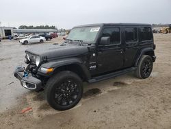 Salvage cars for sale at Harleyville, SC auction: 2024 Jeep Wrangler Sahara 4XE