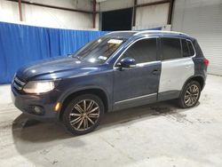 Salvage cars for sale at Hurricane, WV auction: 2015 Volkswagen Tiguan S