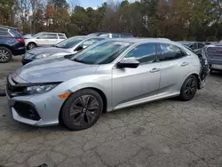 Honda Civic ex salvage cars for sale: 2018 Honda Civic EX