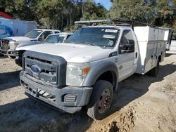 Salvage cars for sale from Copart Ocala, FL: 2015 Ford F450 Super Duty