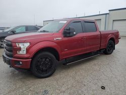 Salvage cars for sale at Kansas City, KS auction: 2015 Ford F150 Supercrew