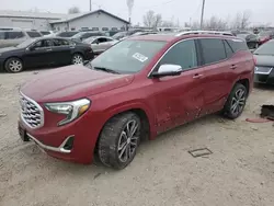 Salvage cars for sale at Pekin, IL auction: 2019 GMC Terrain Denali