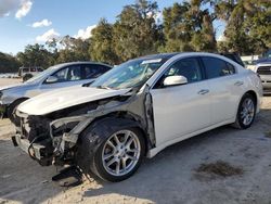 Salvage cars for sale from Copart Ocala, FL: 2010 Nissan Maxima S