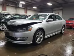 Salvage cars for sale at Elgin, IL auction: 2015 Volkswagen Passat SEL