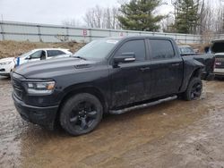 Salvage cars for sale at Davison, MI auction: 2019 Dodge RAM 1500 BIG HORN/LONE Star