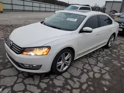 Salvage cars for sale at Lebanon, TN auction: 2015 Volkswagen Passat SE