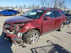 Salvage cars for sale at Bridgeton, MO auction: 2010 Chevrolet Equinox LT