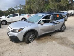 Salvage cars for sale at Ocala, FL auction: 2022 Subaru Outback Premium