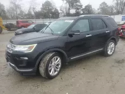 Salvage SUVs for sale at auction: 2019 Ford Explorer Limited