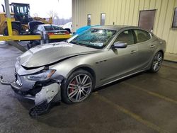 Maserati salvage cars for sale: 2018 Maserati Ghibli S