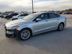 Salvage cars for sale from Copart Grand Prairie, TX: 2019 Ford Fusion SE