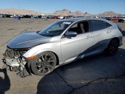 Salvage cars for sale at North Las Vegas, NV auction: 2019 Honda Civic Sport