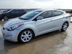 Salvage cars for sale at Grand Prairie, TX auction: 2013 Hyundai Elantra GLS