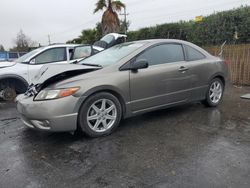 Honda Civic lx salvage cars for sale: 2007 Honda Civic LX