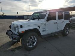 Salvage cars for sale at Anthony, TX auction: 2023 Jeep Wrangler Sahara