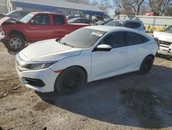 Salvage cars for sale from Copart Wichita, KS: 2016 Honda Civic LX