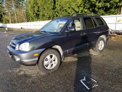 Hyundai salvage cars for sale: 2006 Hyundai Santa FE GLS