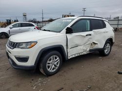 Jeep salvage cars for sale: 2018 Jeep Compass Sport