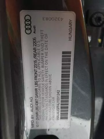 2018 Audi A3 Premium