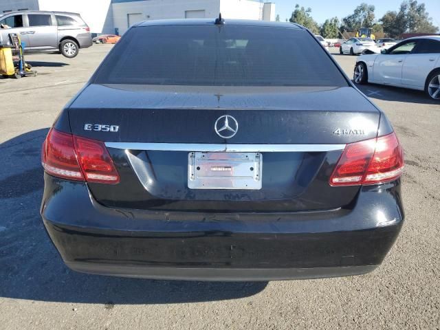 2014 Mercedes-Benz E 350 4matic