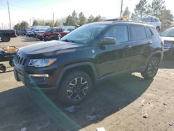 Salvage cars for sale at Denver, CO auction: 2020 Jeep Compass Trailhawk