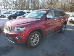 Salvage cars for sale at Glassboro, NJ auction: 2014 Jeep Grand Cherokee Limited