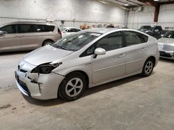 Salvage cars for sale at Milwaukee, WI auction: 2012 Toyota Prius