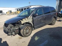 Salvage cars for sale at Riverview, FL auction: 2018 Dodge Grand Caravan GT