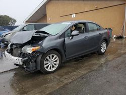 Vehiculos salvage en venta de Copart Cleveland: 2012 Honda Civic EX