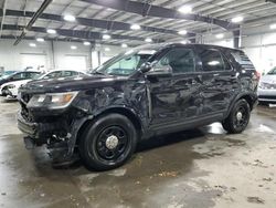 Salvage cars for sale from Copart Ham Lake, MN: 2019 Ford Explorer Police Interceptor