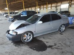 Nissan salvage cars for sale: 2006 Nissan Sentra SE-R Spec V