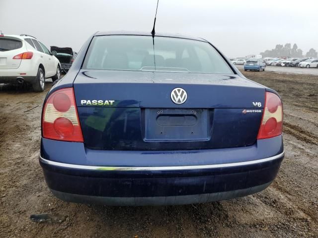 2002 Volkswagen Passat GLX 4MOTION