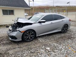 Salvage cars for sale from Copart Northfield, OH: 2019 Honda Civic Sport