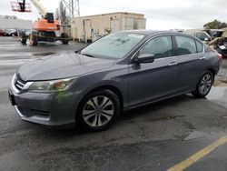 Salvage cars for sale at Hayward, CA auction: 2013 Honda Accord LX