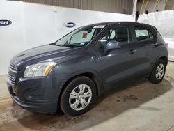 Chevrolet salvage cars for sale: 2016 Chevrolet Trax LS