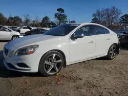 Vehiculos salvage en venta de Copart Hampton, VA: 2012 Volvo S60 T6