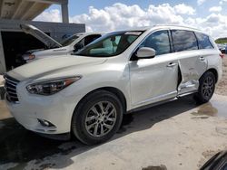 Salvage cars for sale at West Palm Beach, FL auction: 2015 Infiniti QX60