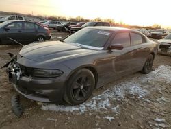 Salvage cars for sale from Copart Kansas City, KS: 2017 Dodge Charger SXT