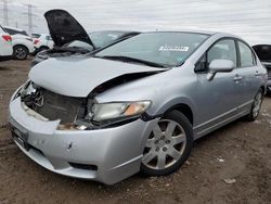 Vehiculos salvage en venta de Copart Elgin, IL: 2009 Honda Civic LX