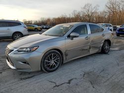 Salvage cars for sale at Ellwood City, PA auction: 2016 Lexus ES 350