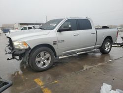 Salvage cars for sale at Grand Prairie, TX auction: 2018 Dodge RAM 1500 SLT