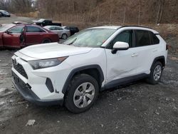 Salvage cars for sale at Marlboro, NY auction: 2020 Toyota Rav4 LE