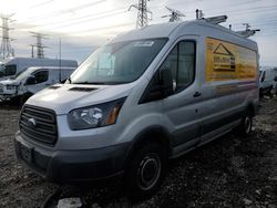 Vehiculos salvage en venta de Copart Elgin, IL: 2017 Ford Transit T-250