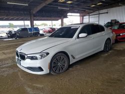 Salvage cars for sale at auction: 2019 BMW 530 I