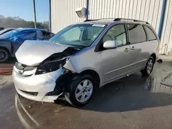 Salvage cars for sale at Apopka, FL auction: 2009 Toyota Sienna XLE