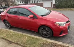 Salvage cars for sale at Brookhaven, NY auction: 2015 Toyota Corolla L