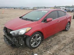 KIA salvage cars for sale: 2016 KIA Forte EX