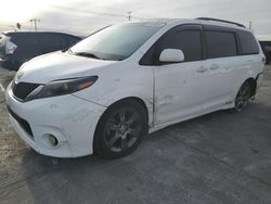 Toyota Sienna salvage cars for sale: 2015 Toyota Sienna Sport