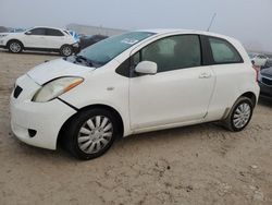 Toyota Yaris salvage cars for sale: 2007 Toyota Yaris