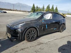 Salvage cars for sale at Rancho Cucamonga, CA auction: 2021 Tesla Model Y